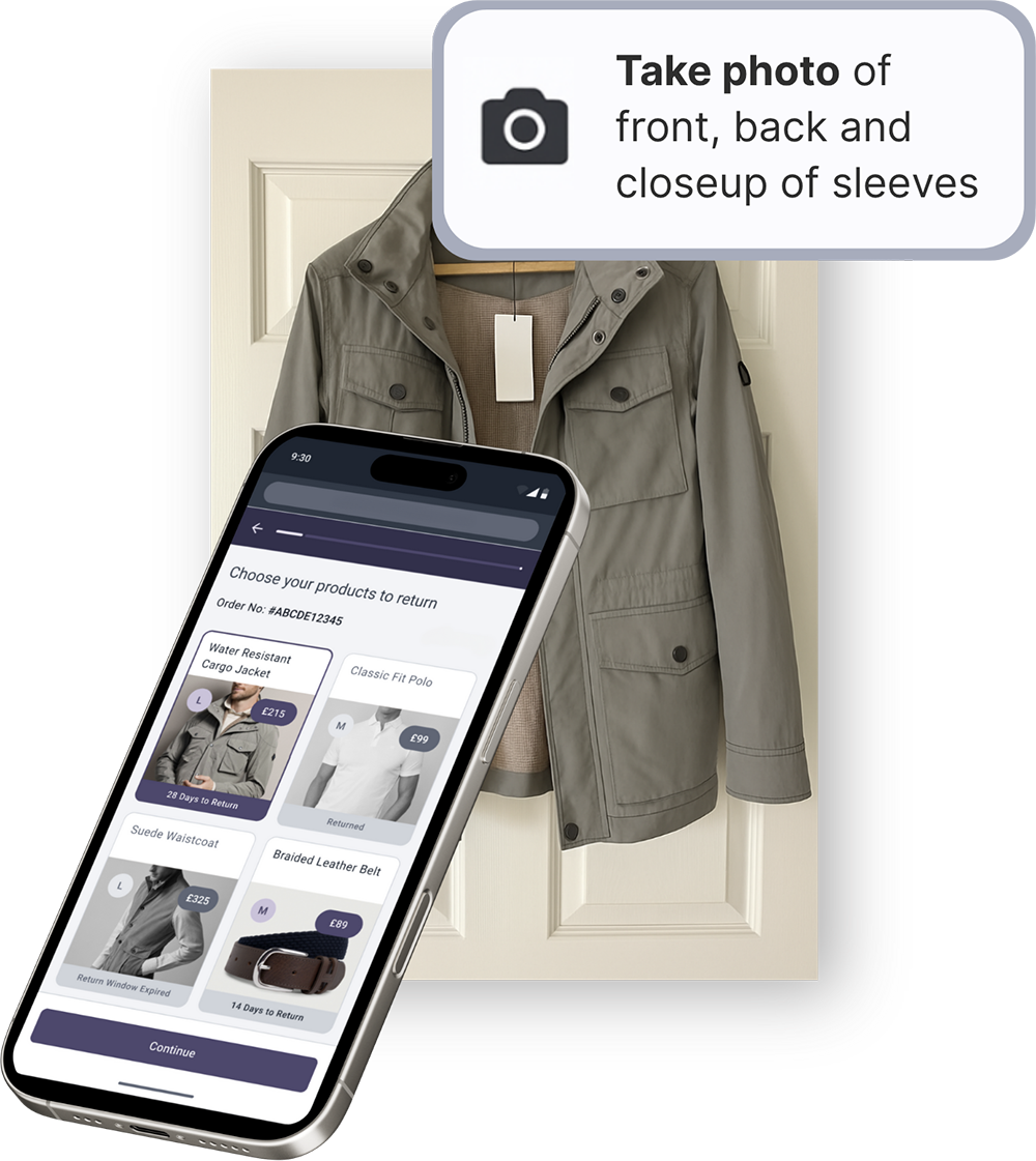 About Hero layered with shadow